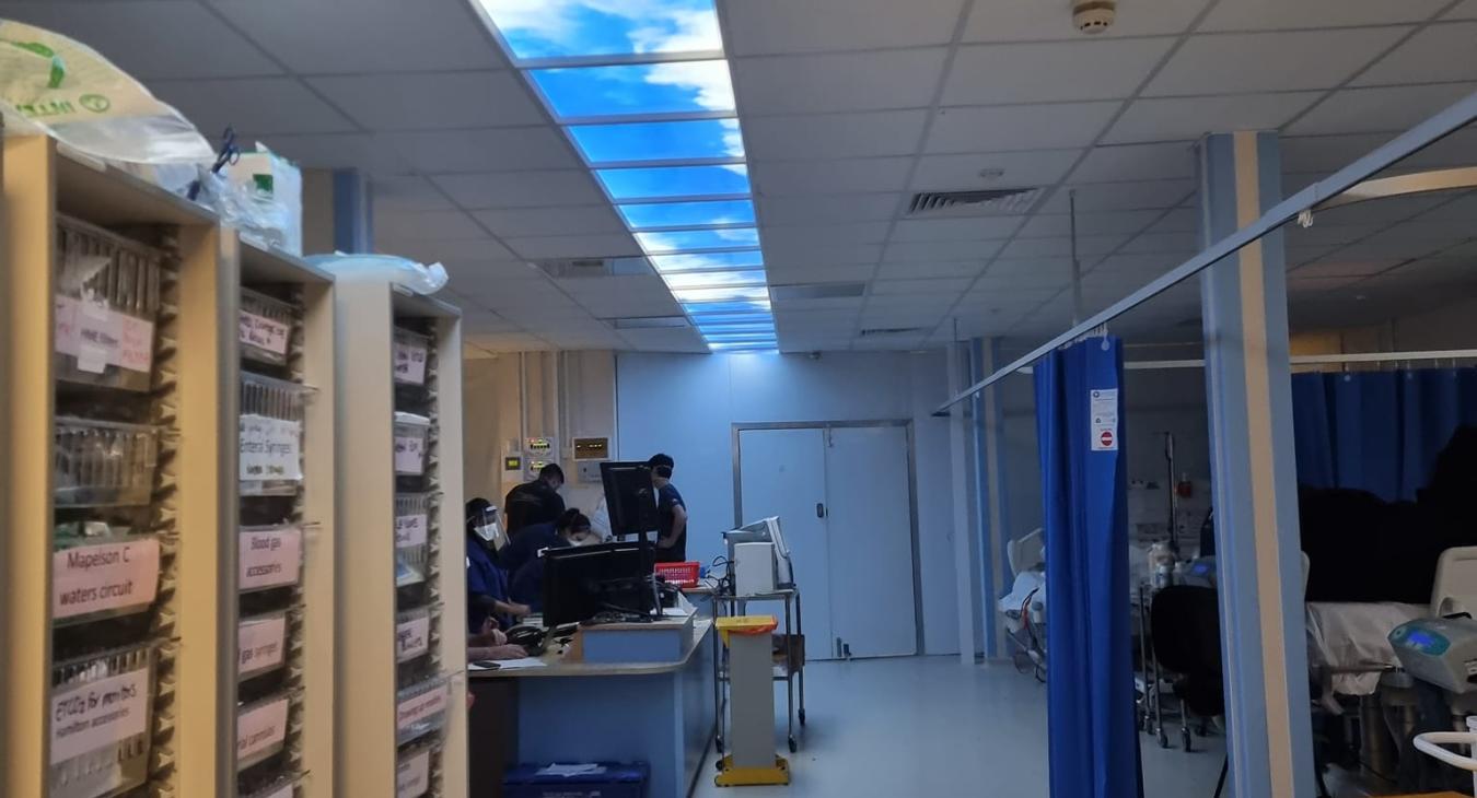 LED lighting for Stoke Mandeville hospital in Aylesbury