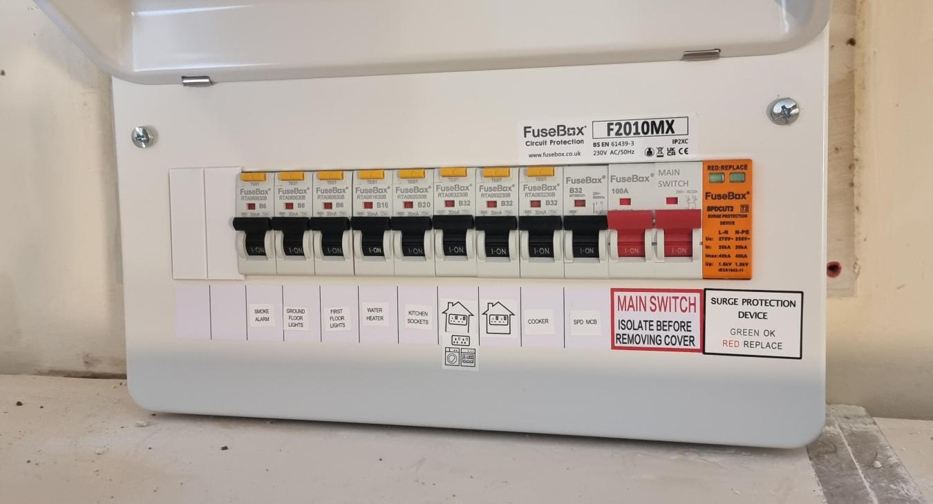 Fuse-box upgrade in Bedford