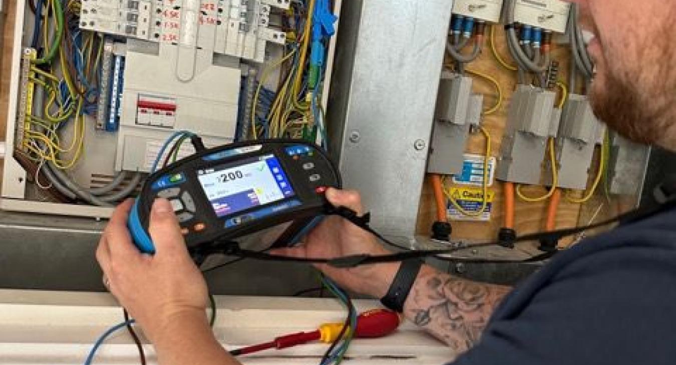 Electrical testing in Bedford 