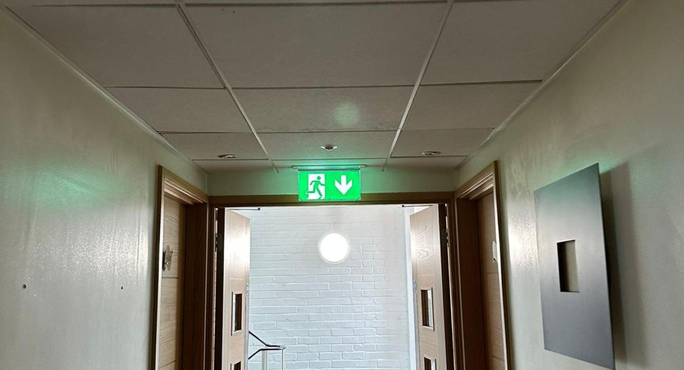 Emergency lighting upgrade in Bedford