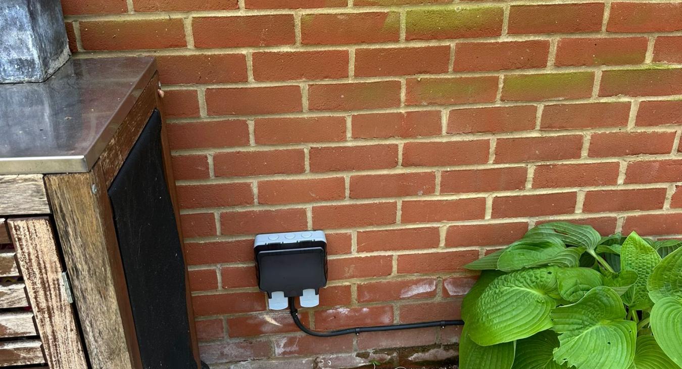 External Socket installation in Ampthill by NRG Electrical Installation Services