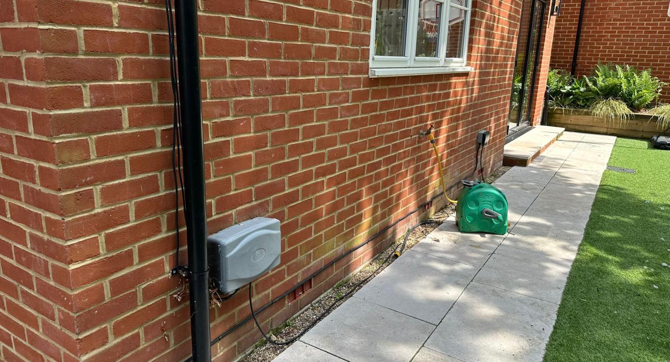 External Socket installation in Ampthill by NRG Electrical Installation Services