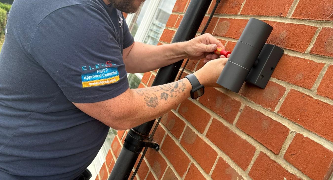 Outdoor Lighting Installation in Bedford - NRG Electrical Installation services